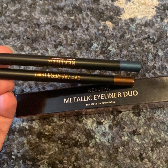 RealHer Makeup Brand New Metallic Eyeliner Duo Poshmark
